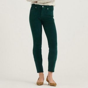 lucky brand corduroy jeans (ava super skinny)